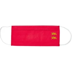 Gifi Bien-Être^Masque tissu imprimé drapeau Normandie Basque Lavable Catégorie 1