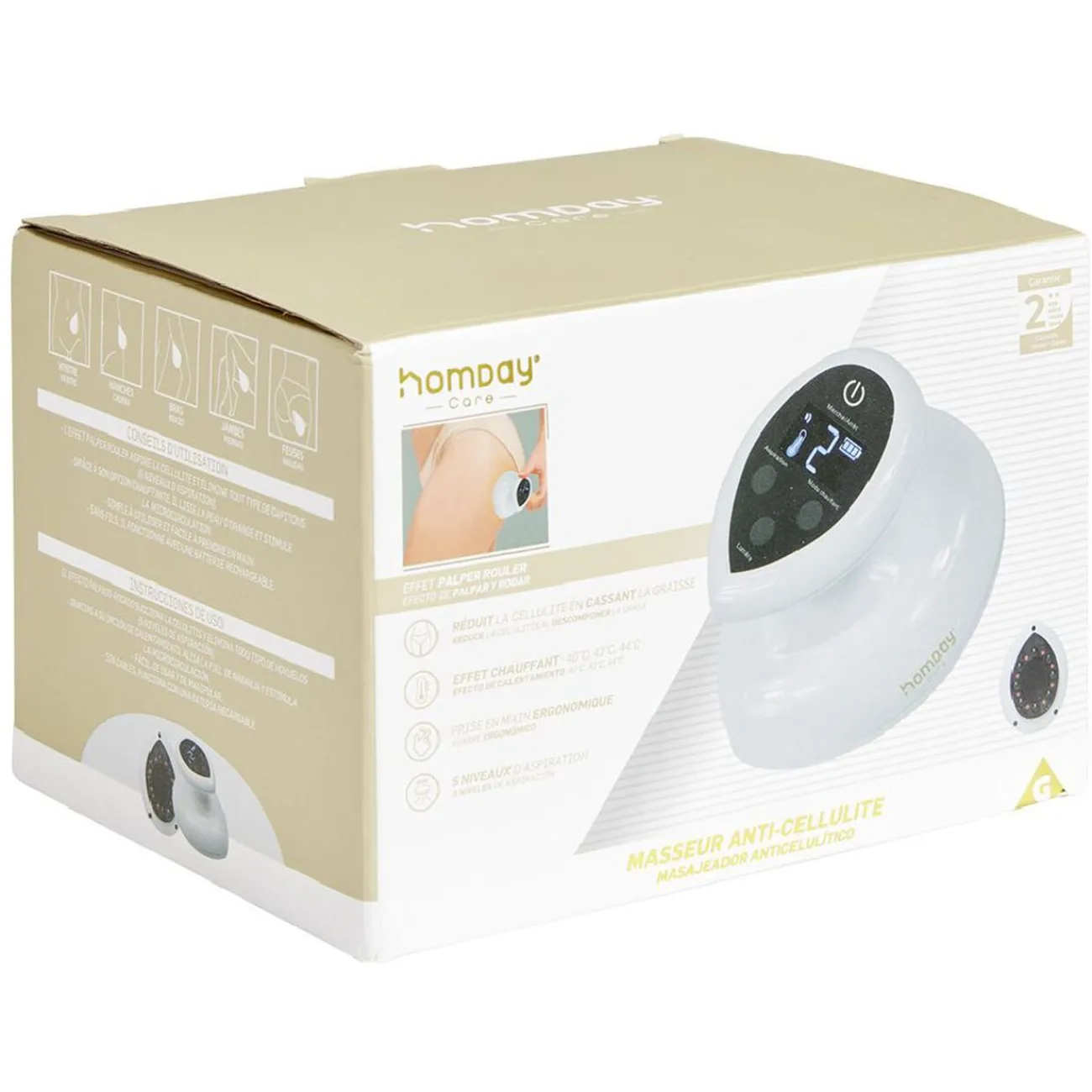 Gifi Bien-Être^Masseur anti-cellulite rouler/palper