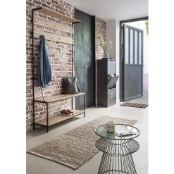 Gifi Rangement|Meuble à chaussures Brooklyn gris anthracite