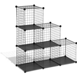 Gifi Rangement|Meuble de rangement 6 cases modulable