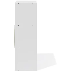 Gifi Rangement|Meuble de rangement Adam 6 cases Blanc 60x29,8xH90 cm