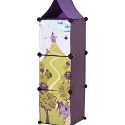 Gifi Rangement|Meuble de rangement design château pour enfant
