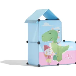 Gifi Rangement|Meuble de rangement enfant motif dinosaure