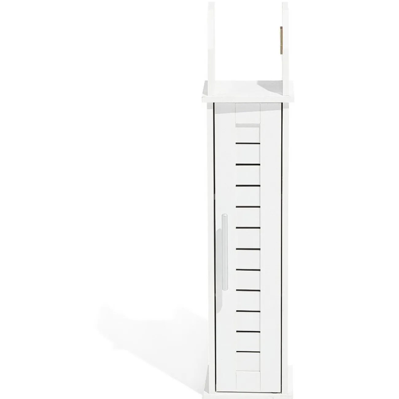Gifi Equipement Wc^Meuble WC Richmond vertical bois blanc