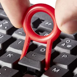 Gifi Nettoyage Et Entretien|Mini brosse de nettoyage 5en1 Homday Xpert pour clavier et écouteur