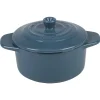 Gifi Mini cocotte ronde bleu canard