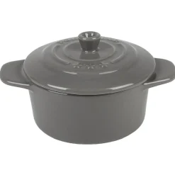 Gifi Mini cocotte ronde gris