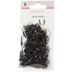 Gifi Beauté^Mini élastique en caoutchouc noir ou blanc x500