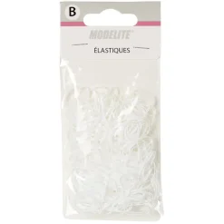 Gifi Beauté^Mini élastique en caoutchouc noir ou blanc x500