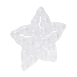 Gifi Equipement Douche^Mini tapis de douche antidérapant forme étoile x6