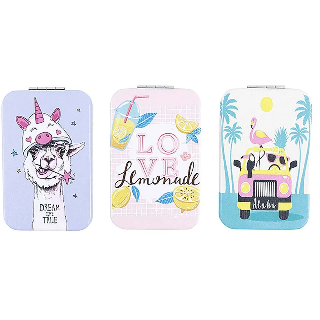 Gifi Aménagement Salle De Bain^Miroir de poche design coloré