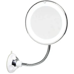 Gifi Aménagement Salle De Bain^Miroir lumineux grossissant x5 flexible