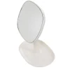 Gifi Aménagement Salle De Bain^Miroir POP blanc sur pied repose bijoux