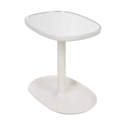 Gifi Aménagement Salle De Bain^Miroir POP blanc sur pied repose bijoux