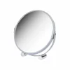 Gifi Aménagement Salle De Bain^Miroir rond à poser double face grossissant x1 et x3