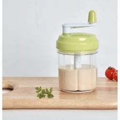 Gifi Mélangeur batteur à manivelle Fackelmann