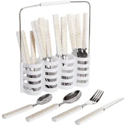 Gifi Ménagère 24 couverts + présentoir