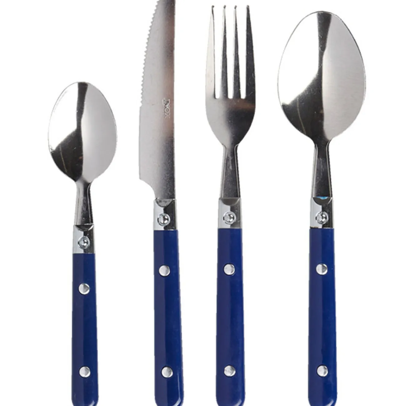 Gifi Ménagère 16 pièces bleu foncé