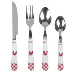 Gifi Ménagère 24 pièces design poule