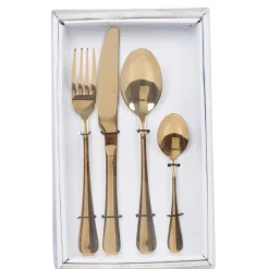 Gifi Ménagère 24 pièces doré