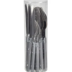 Gifi Ménagère 16 pièces gris