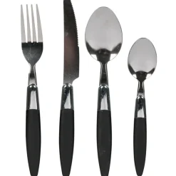 Gifi Ménagère 24 pièces noire