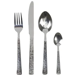 Gifi Ménagère 24 pièces strilles en relief