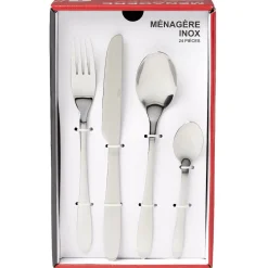 Gifi Ménagère inox 24 pièces