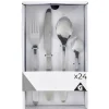 Gifi Ménagère inox 24 pièces