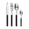 Gifi Ménagère Laguiole Cottage 16pcs inox manche noir
