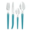 Gifi Ménagère Laguiole Evolution 16 pièces turquoise