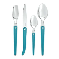Gifi Ménagère Laguiole Evolution 16 pièces turquoise