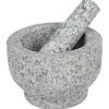 Gifi Mortier avec pilon granite gris