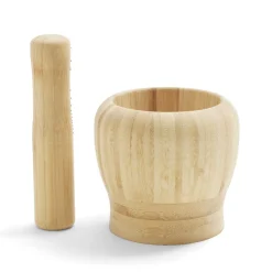 Gifi Mortier en bambou H14,5cm