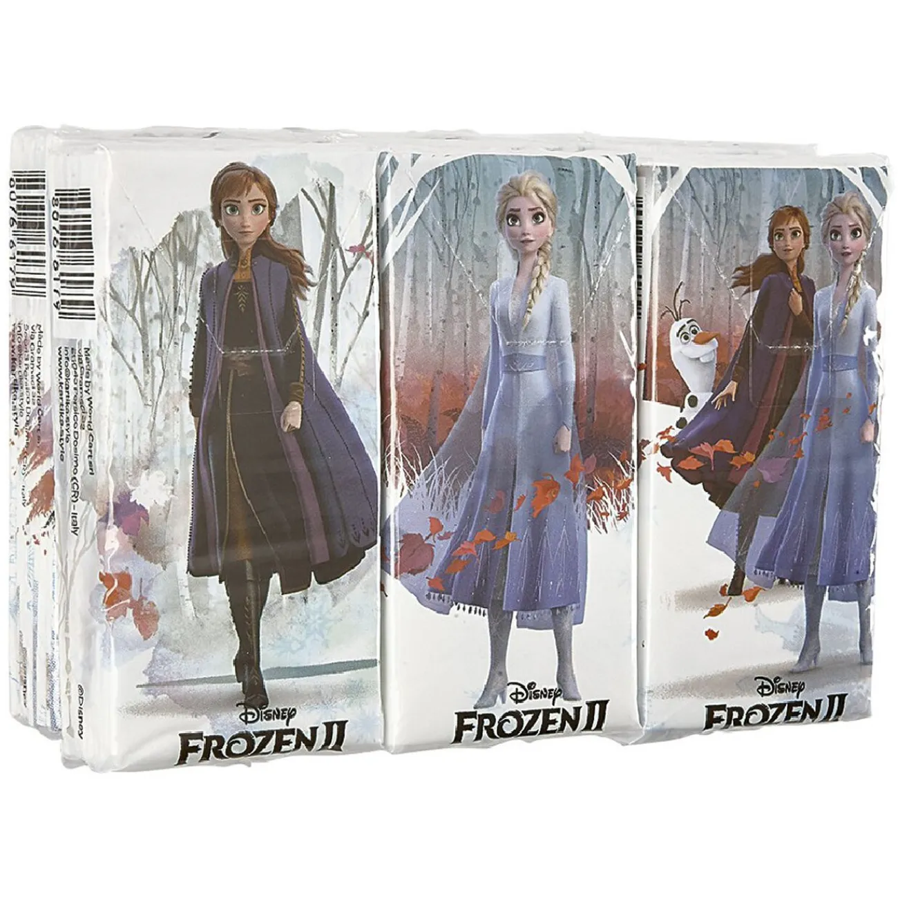 Gifi Bien-Être^Mouchoir étui 6 paquets x 9 mouchoirs Frozen2