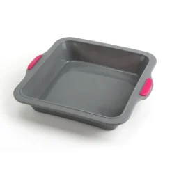 Gifi Moule à brownie anti-adhésif gris