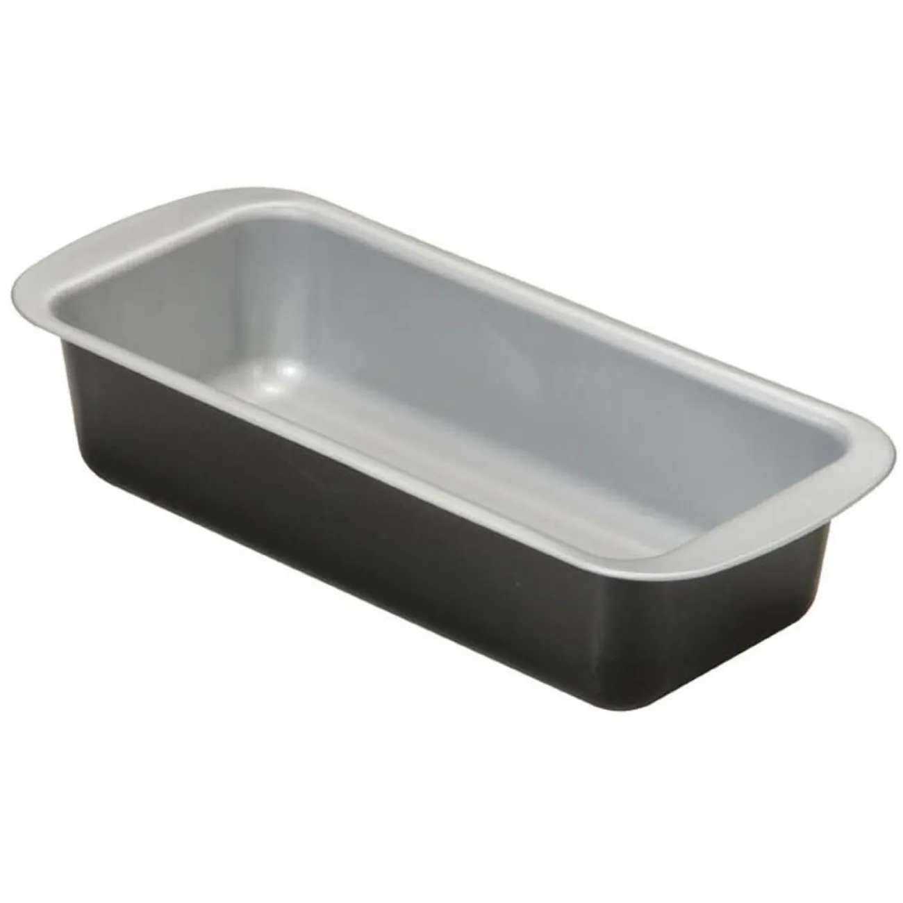 Gifi Moule à cake antiadhésif Happy Hour gris noir