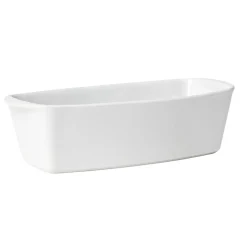 Gifi Moule à cake en céramique blanc