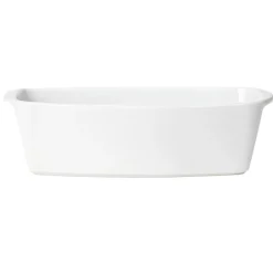 Gifi Moule à cake en céramique blanc