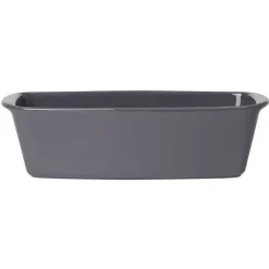 Gifi Moule à cake en céramique gris