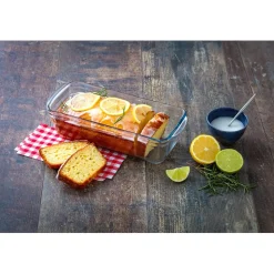 Gifi Moule à cake en verre extra résistant