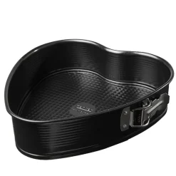 Gifi Moule à charnière forme coeur noir