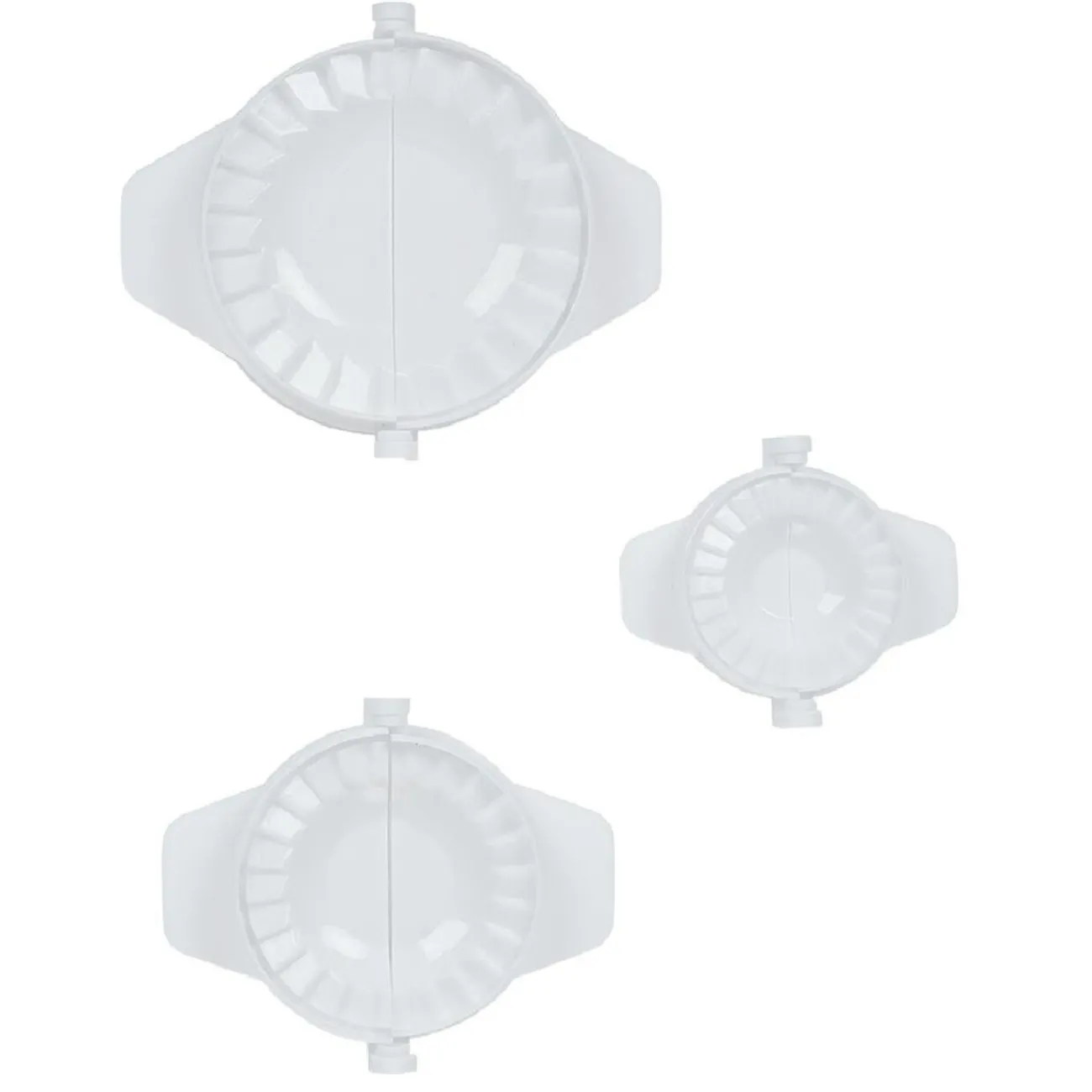 Gifi Moule à chaussons et raviolis x3