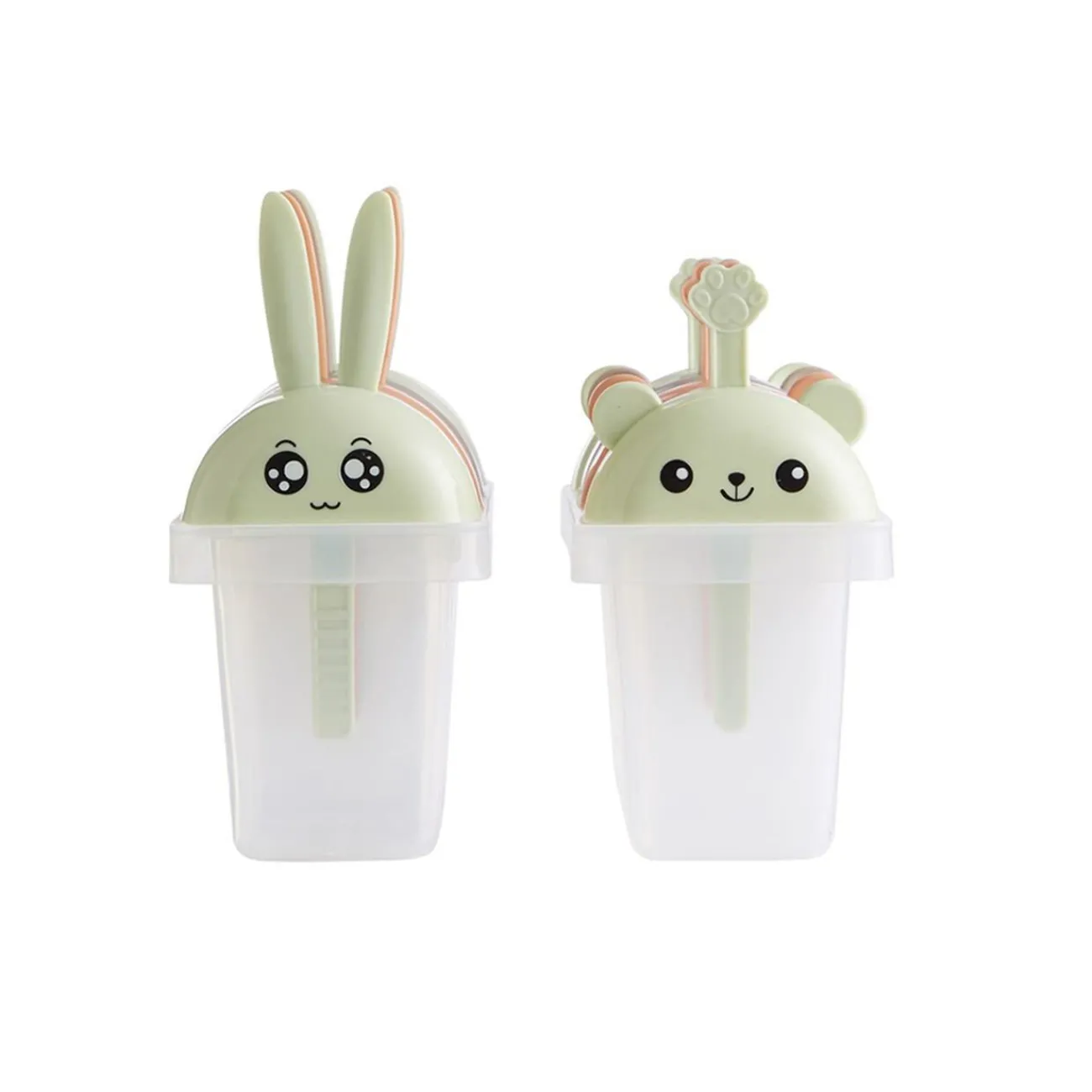 Gifi Moule à glace animal x 4