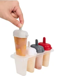 Gifi Moule à glace avec manche coloré x 4