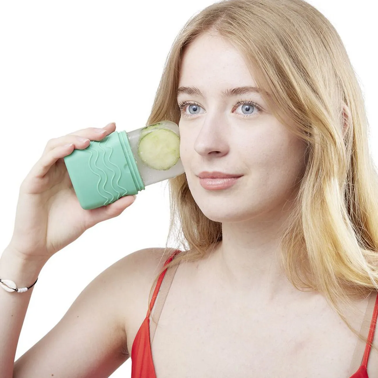 Gifi Bien-Être^Moule à glaçon facial 100% silicone