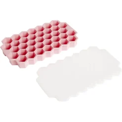 Gifi Moule à glaçon silicone rose x37 - 20,8x12,8xH2,3cm