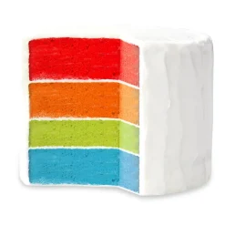 Gifi Moule à gâteau arc en ciel 4 pièces