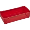 Gifi Moule à gâteau détachable silicone rectangulaire rouge