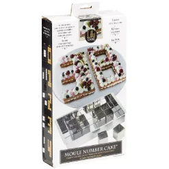 Gifi Moule à gâteaux Numéro de 0 à 9